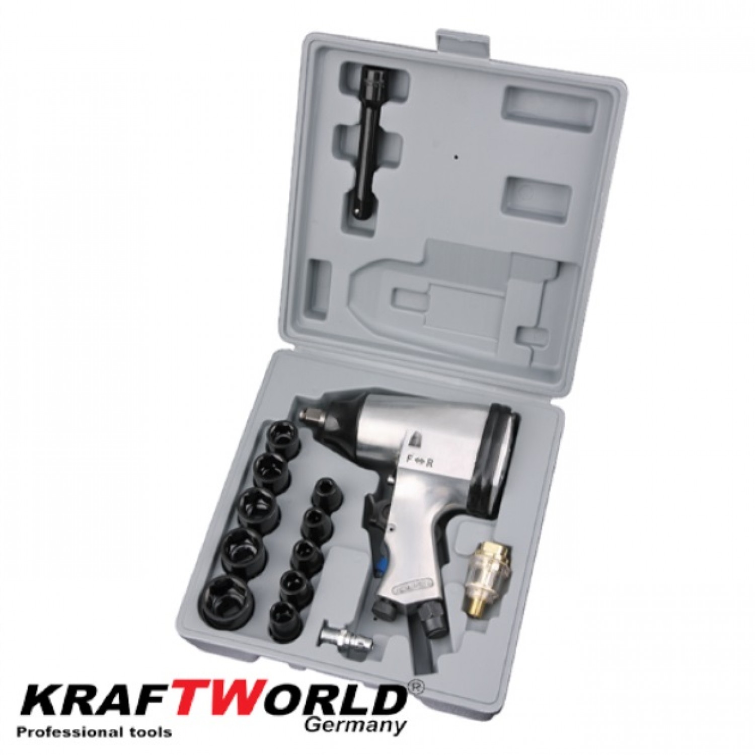 KraftWorld Αερόκλειδο 1/2" με Μέγιστη Ροπή 850nm