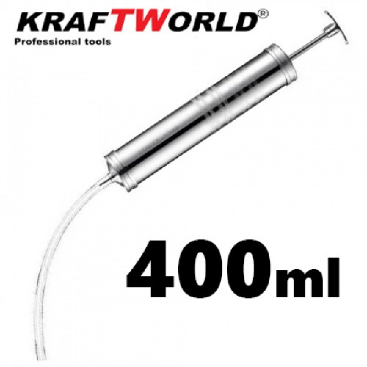 Σύριγγα αναρρόφησης λαδιού 500cc KraftWorld