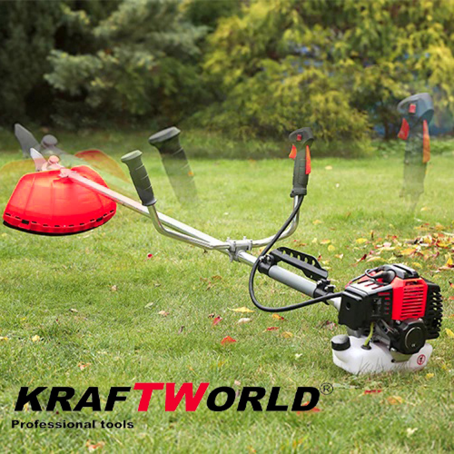 Βενζινοκίνητο Χορτοκοπτικό KraftWorld PRO 4,5kW 74 κ.εκ. + 10 ΔΩΡΑ – ΚΟΡΥΦΑΙΑ ΤΙΜΗ