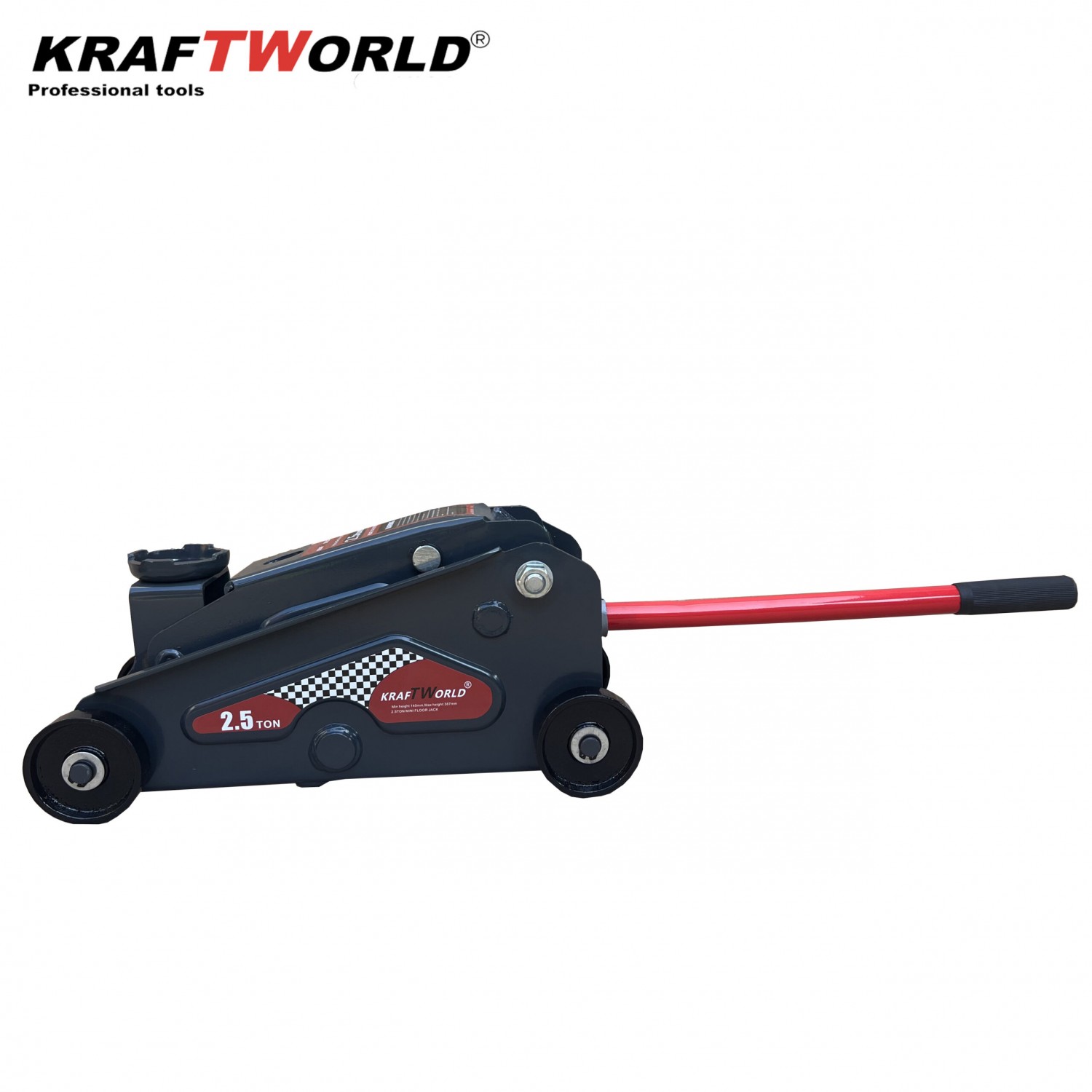 Γρύλος Κροκοδείλου KraftWorld για SUV, Βαν και Φορτηγά – 2.5 Τόνων, 140-387mm
