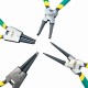 Σετ Πένσες Ασφαλειών KraftWorld 180mm για Εσωτερικές και Εξωτερικές Ασφάλειες 7″