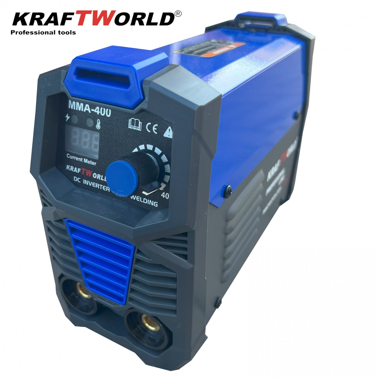 Ηλεκτροσυγκολλητής Inverter 400Α KraftWorld στη Μεταφορά Βαλίτσα + Δώρα