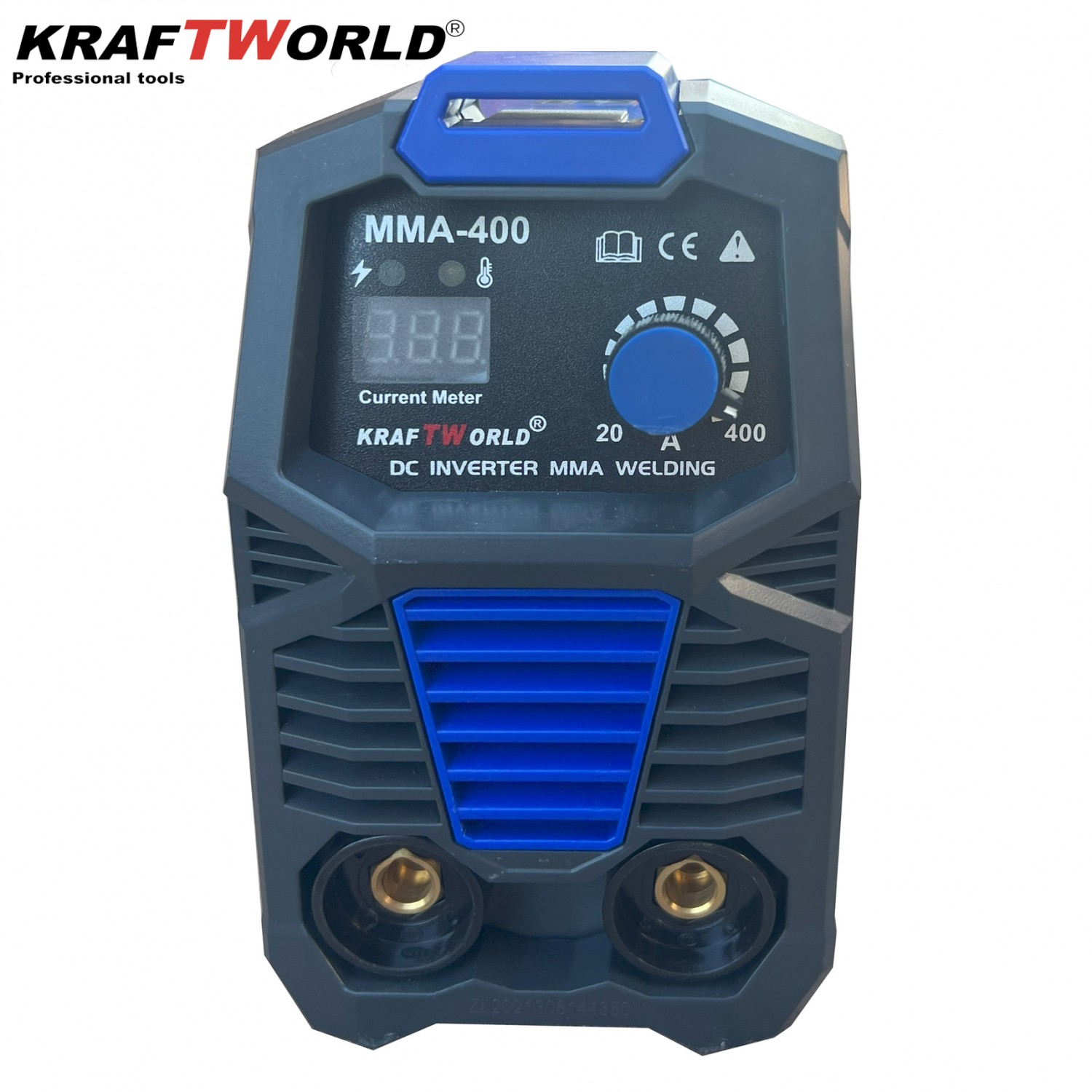 Ηλεκτροσυγκολλητής Inverter 400Α KraftWorld στη Μεταφορά Βαλίτσα + Δώρα