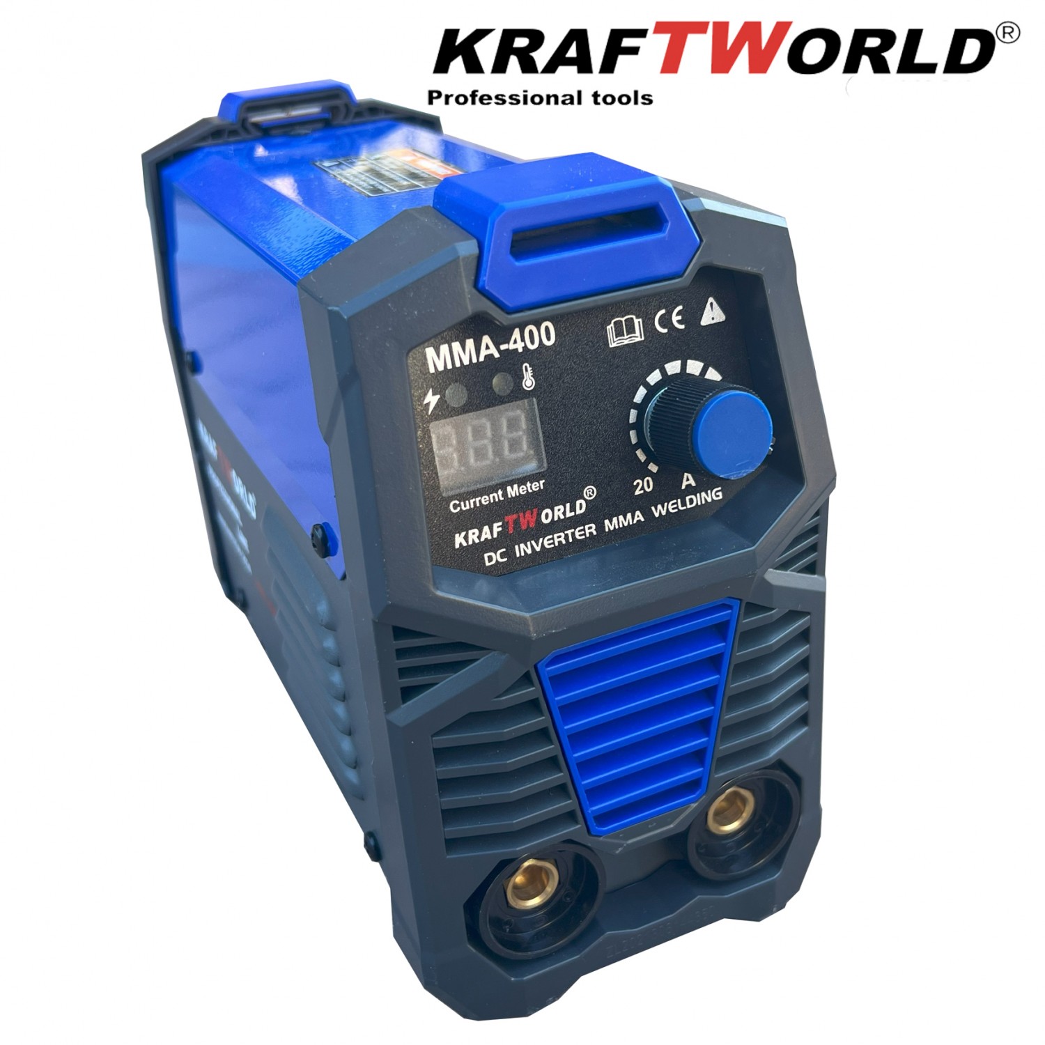 Ηλεκτροσυγκολλητής Inverter 400Α KraftWorld στη Μεταφορά Βαλίτσα + Δώρα