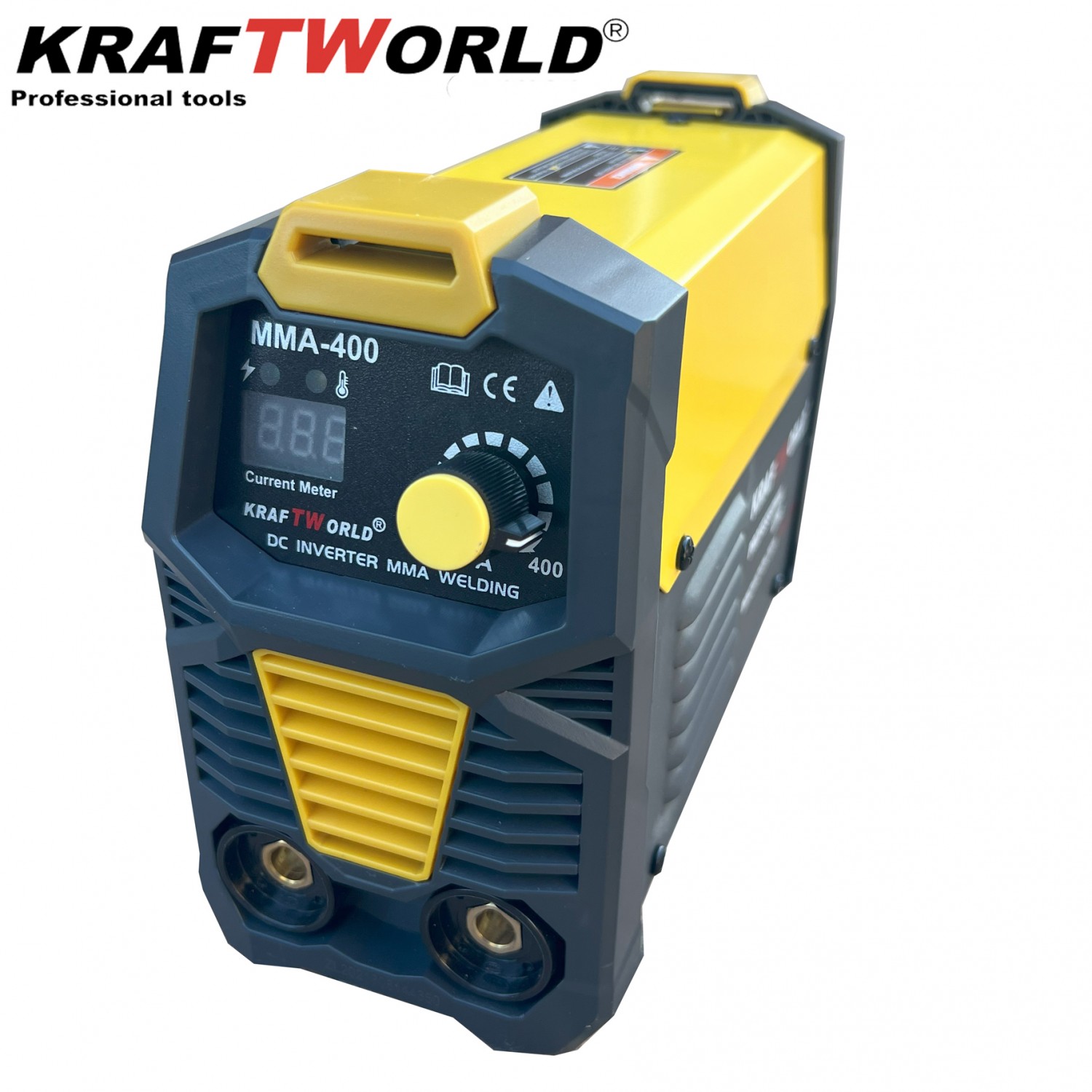 Ηλεκτρικός συγκολλητής Inverter 400A KraftWorld σε βαλίτσα + Αυτόματη Γυαλιά ηλεκτροκόλλησης