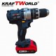 Κρουστικό Δραπανοκατσάβιδο ΜπαταρίαςKraftWorld 36V με 2 Μπαταρίες 8.0Ah και Σετ 111 Εργαλείων