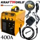 Επαγγελματικός Inverter Ηλεκτροσυγκολλητής KraftWorld 400A με Σύρμα 2 σε 1 – Ισχυρός και Πολυχρηστικός