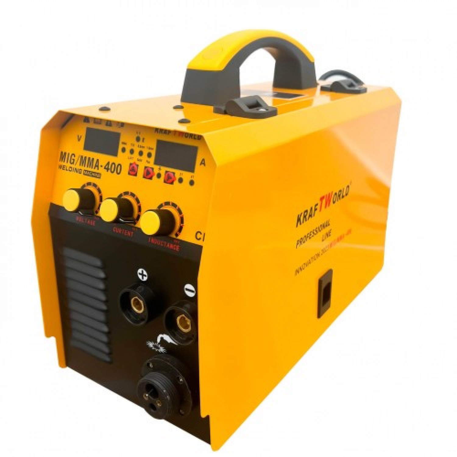 Επαγγελματικός Inverter Ηλεκτροσυγκολλητής KraftWorld 400A με Σύρμα 2 σε 1 – Ισχυρός και Πολυχρηστικός