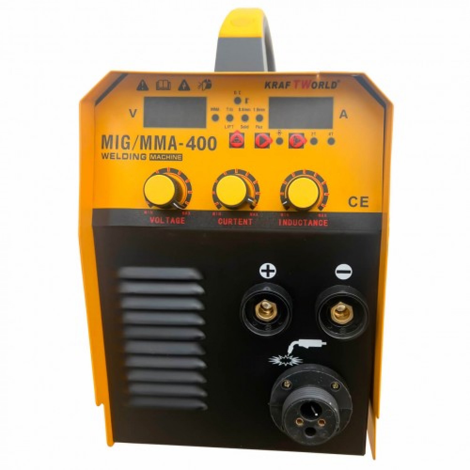 Επαγγελματικός Inverter Ηλεκτροσυγκολλητής KraftWorld 400A με Σύρμα 2 σε 1 – Ισχυρός και Πολυχρηστικός