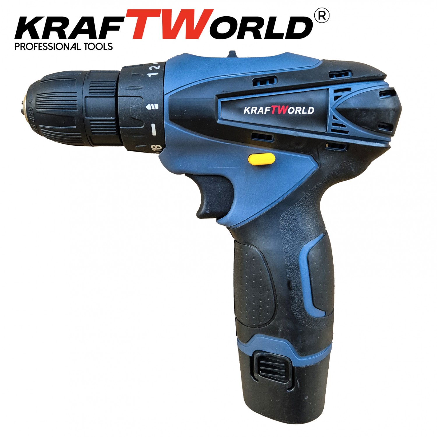 Δραπανοκατσάβιδο Μπαταρίας KraftWorld 24V 2x5Ah – Ιδανικό για Επαγγελματίες και Ερασιτέχνες