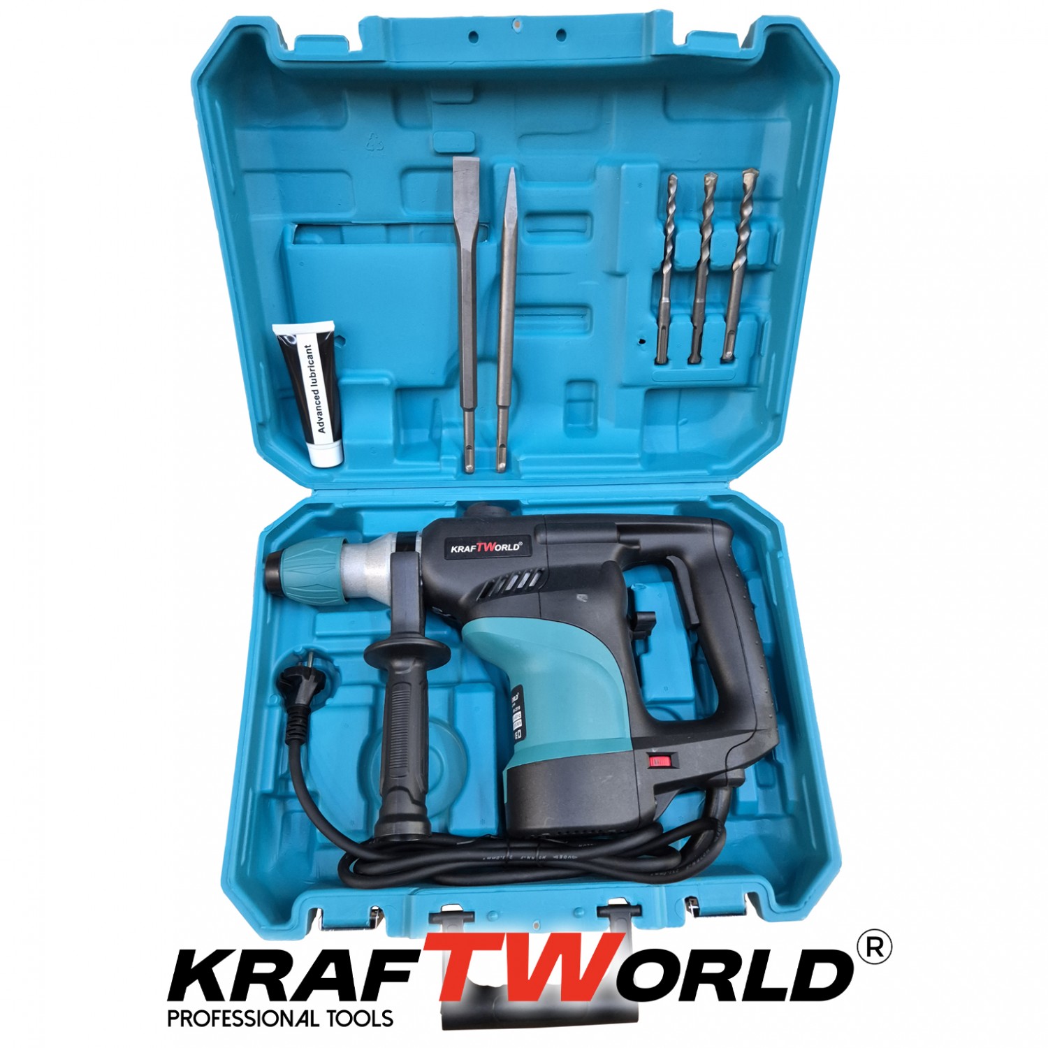 KraftWorld Σκαπτικό 2000W 5.5J – Ισχυρό Εργαλείο για Βαριές Εργασίες