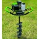 Τριβέλα Βενζίνης Taiga 74cc με Δώρο Τρυπάνι 150 mm