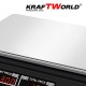 Ψηφιακή Ζυγαριά Λιανικής KraftWorld έως 40 κιλά – Με Μεταλλική Πλατφόρμα και Μνήμη 7 Προϊόντων