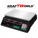 Ψηφιακή Ζυγαριά Λιανικής KraftWorld έως 40 κιλά – Με Μεταλλική Πλατφόρμα και Μνήμη 7 Προϊόντων