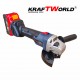 Ασύρματο Γωνιακό Τροχό Kraftworld 36V 8Ah  – Δύο Μπαταρίες