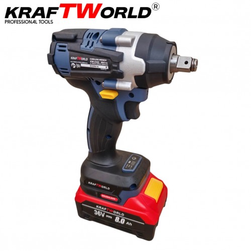 Κρουστικό Μπουλονόκλειδο Kraftworld 36V 8Ah