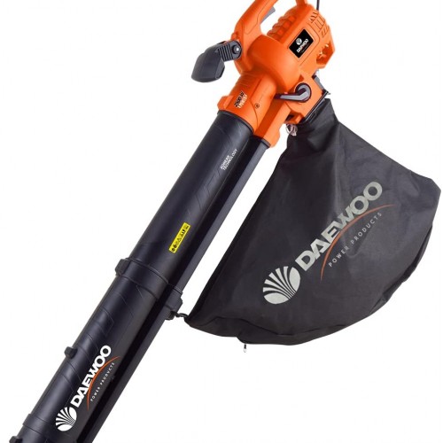 Ηλεκτρικός Φυσητήρας Φύλλων Daewoo 2500W με Δύο Λειτουργίες – Ισχυρό Φύσημα και Αποτελεσματική Αναρρόφηση