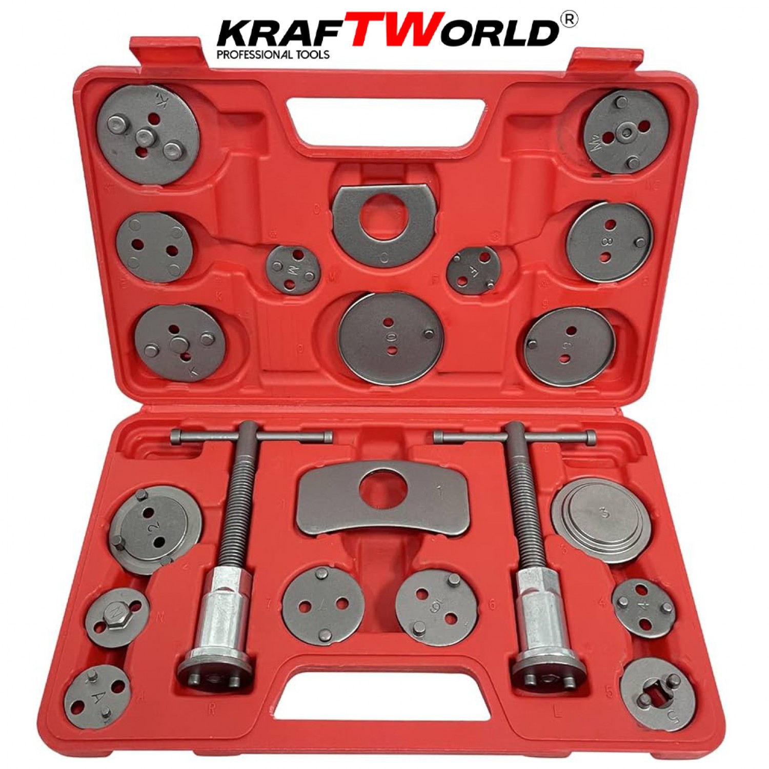 KraftWorld 21τεμ Σετ επαναφοράς εμβόλων φρένων δεξιό-αριστερόστροφο