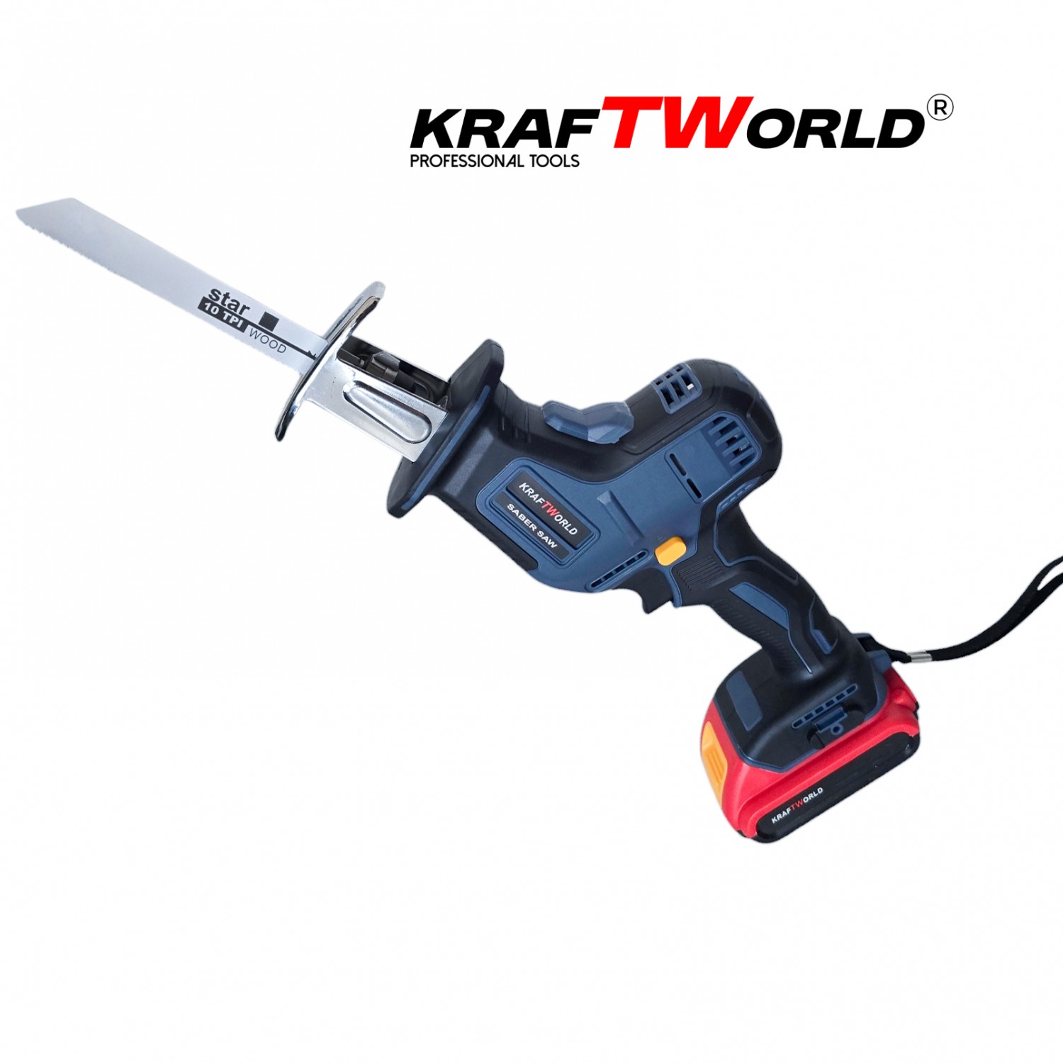 Ασύρματο Σπαθόσεγα KraftWorld – Ισχυρός Κινητήρας & 2 Μπαταρίες για Μέγιστη Απόδοση!