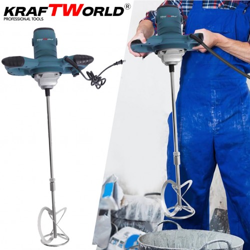 Ηλεκτρικός αναδευτήρας KraftWorld, Ρυθμιστικό Σκυρόδεμα Χειρός