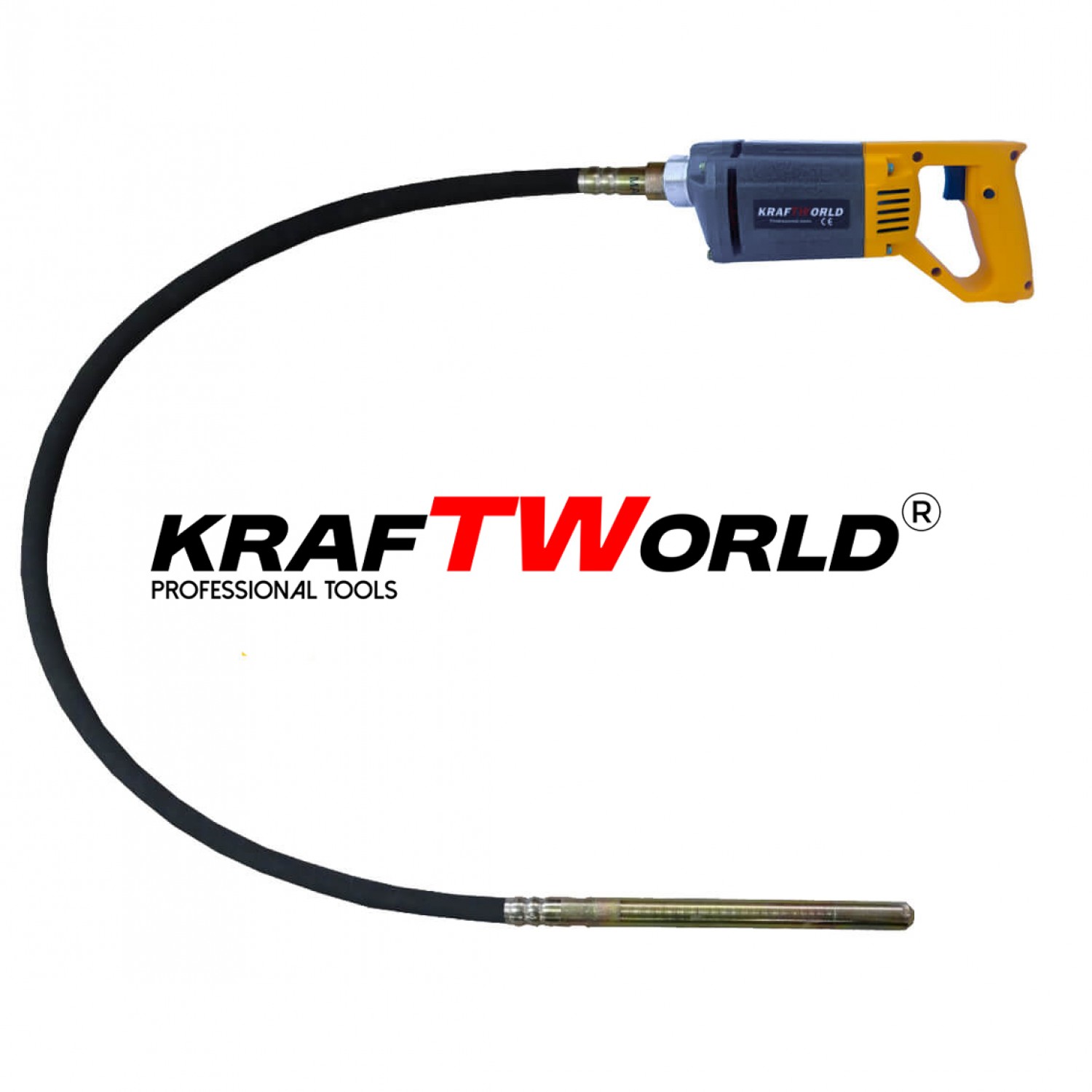 KraftWorld Δονητής Σκυροδέματος με Βελόνα – Επαγγελματική Ποιότητα & Ανθεκτικότητα