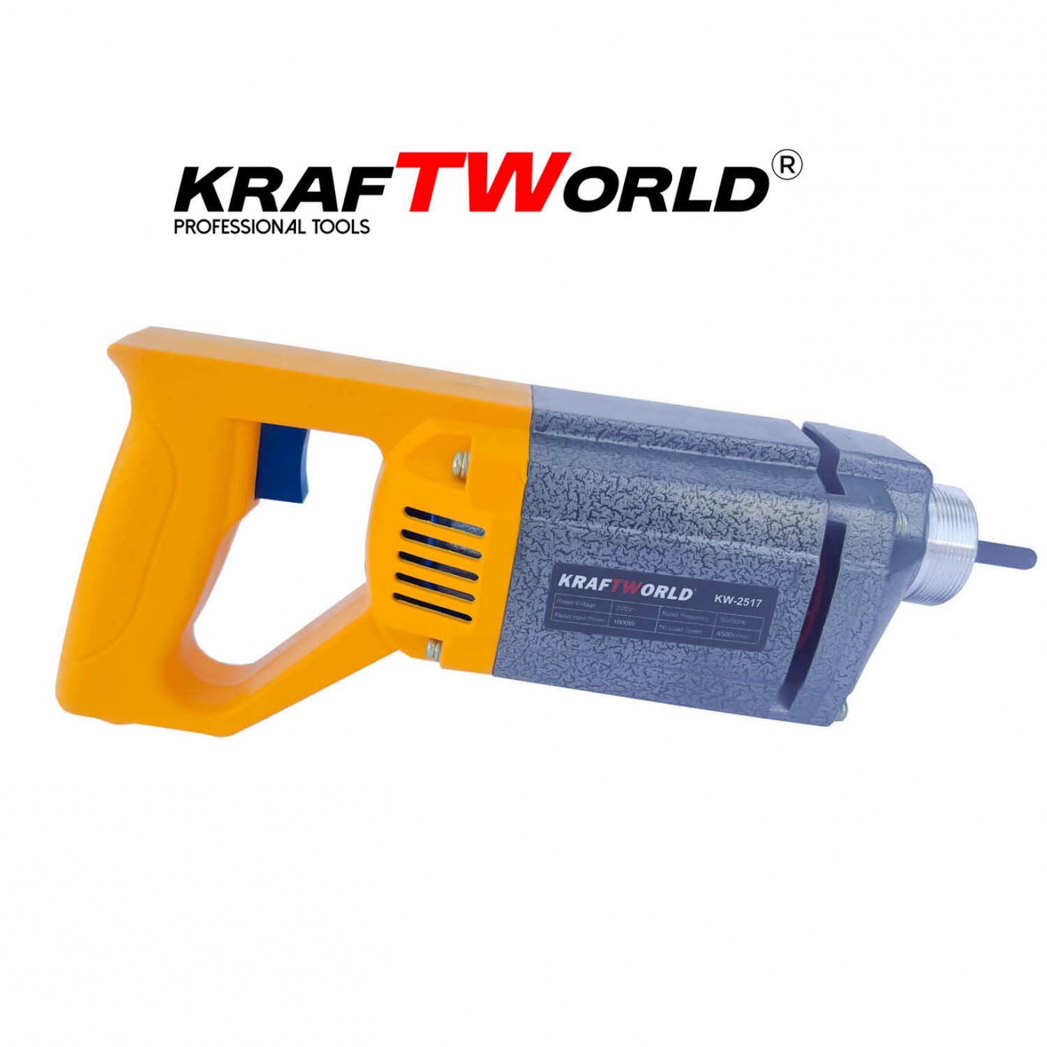 KraftWorld Δονητής Σκυροδέματος με Βελόνα – Επαγγελματική Ποιότητα & Ανθεκτικότητα