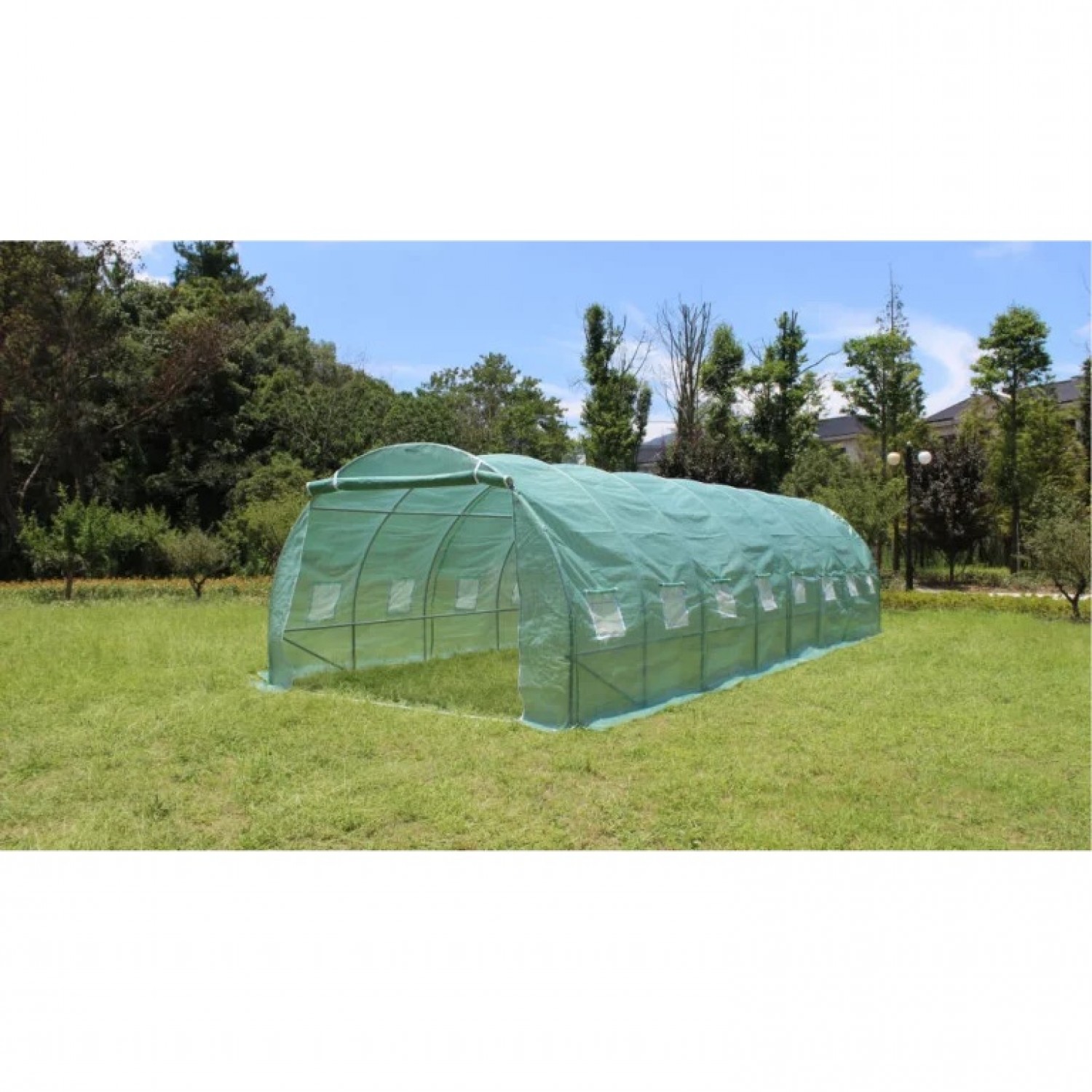 Θερμοκήπιο Σήραγγας 8x3x2m – Ανθεκτικότητα & Ιδανικές Συνθήκες για τις Καλλιέργειές σας!