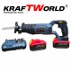 Ασύρματη Σπαθόσεγα KraftWorld 24V με 3 Πριονόλαμες – Επαγγελματική Απόδοση