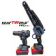 Επαγγελματικό Σετ KraftWorld – Brushless Δραπανοκατσάβιδο & Αλυσοπρίονο με Αυτόματη Λίπανση