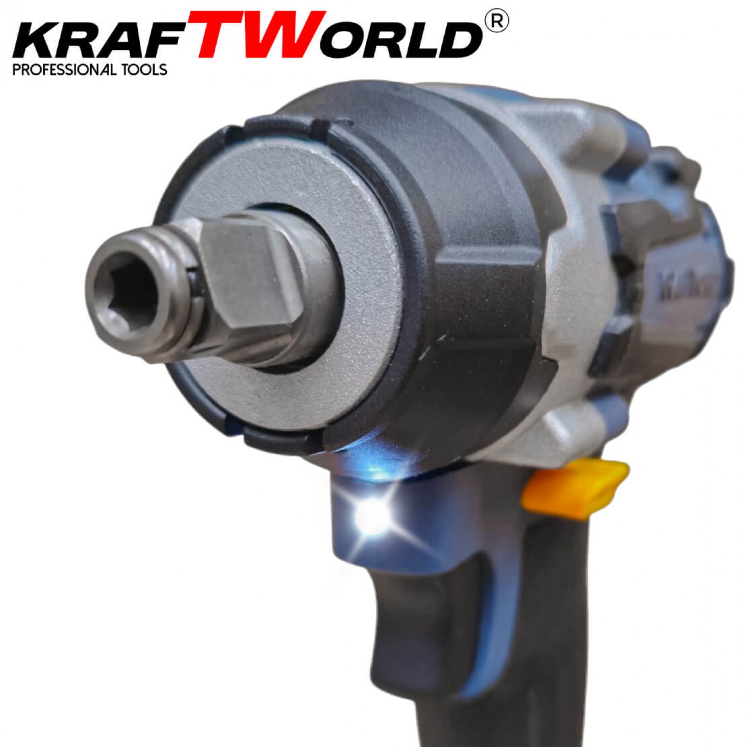 Ασύρματο Παλμικό Μπουλονόκλειδο KraftWorld 24V 850Nm + 35 Εξαρτήματα & Βαλίτσα