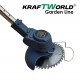 Σετ Κήπου KraftWorld 3 σε 1 – Ψαλίδι , Τρίμερ & Αλυσοπρίονο με 2 Μπαταρίες 24V – Πλήρες Κιτ με 3 Εργαλεία & Εξαρτήματα