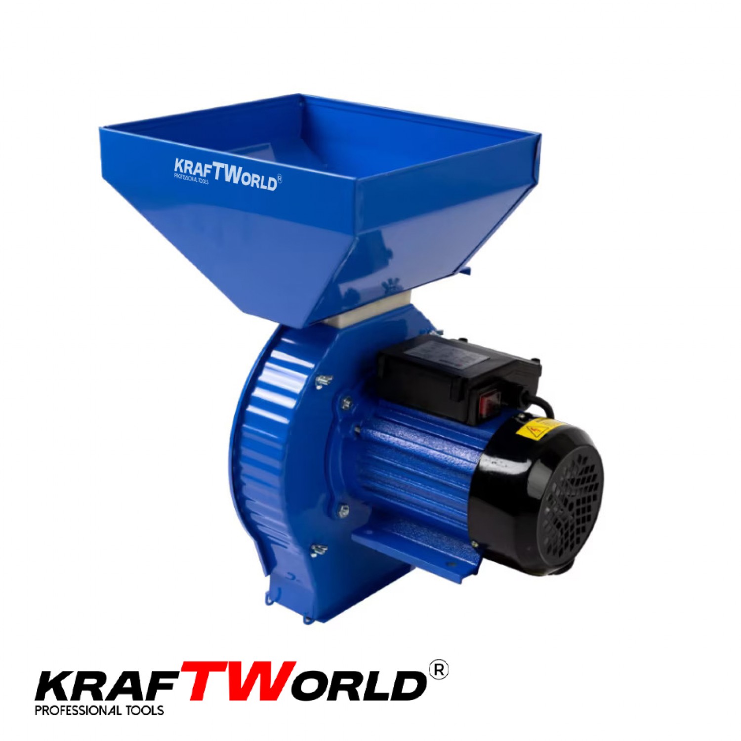Ηλεκτρικός Μύλος Ζωοτροφών KraftWorld με 4 Ανταλλακτικά Κοσκίνες – 3.9kW / Θρυμματιστής Σιτηρών 240kg/ώρα