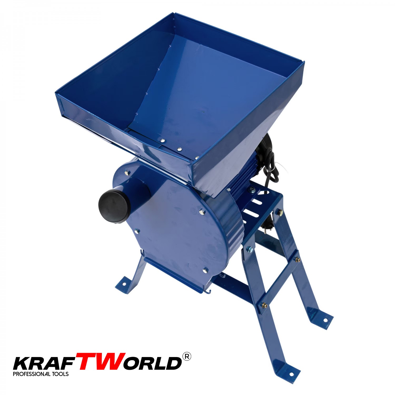 Ηλεκτρικός Μύλος Ζωοτροφών KraftWorld με 4 Ανταλλακτικά Κοσκίνες – 3.9kW / Θρυμματιστής Σιτηρών 240kg/ώρα