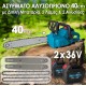 Ασύρματο Αλυσοπρίονο 40cm με Διπλή Μπαταρία, 2 Λάμες & 2 Αλυσίδες