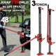Hi-Lift Γρύλος KraftWorld Pro 48″  για Off-Road & Βαριές Χρήσεις - Ανύψωση έως 3 Τόνους