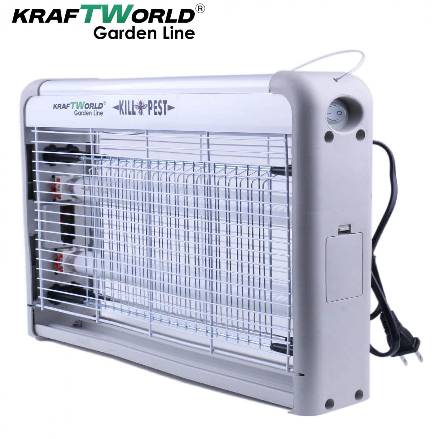 Λάμπα UV Αντικουνουπική KraftWorld 60W Κάλυψη έως 100m² – Χωρίς Χημικά, Ιδανική για Εσωτερικούς Χώρους