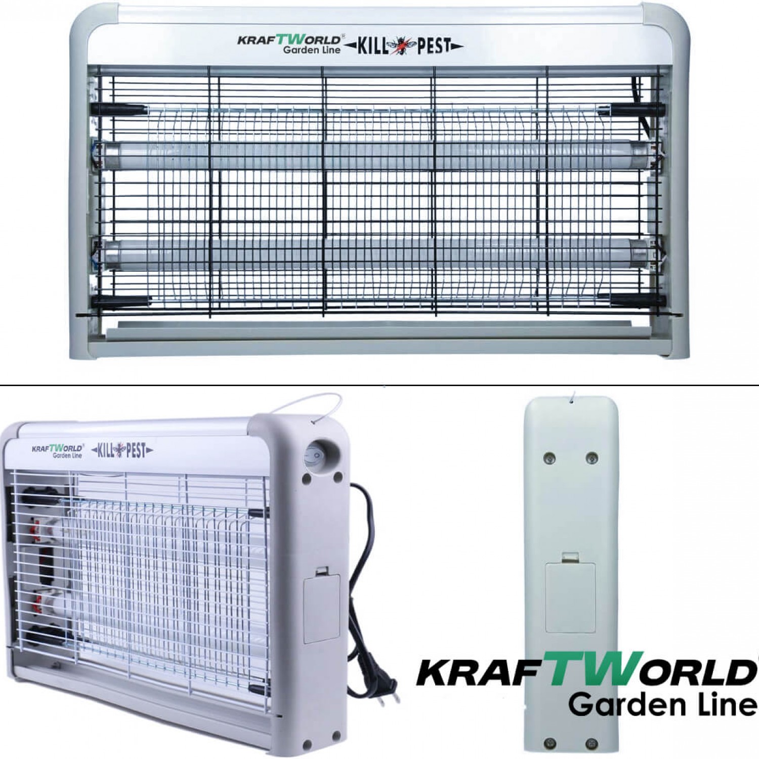 Λάμπα UV Αντικουνουπική KraftWorld 60W Κάλυψη έως 100m² – Χωρίς Χημικά, Ιδανική για Εσωτερικούς Χώρους