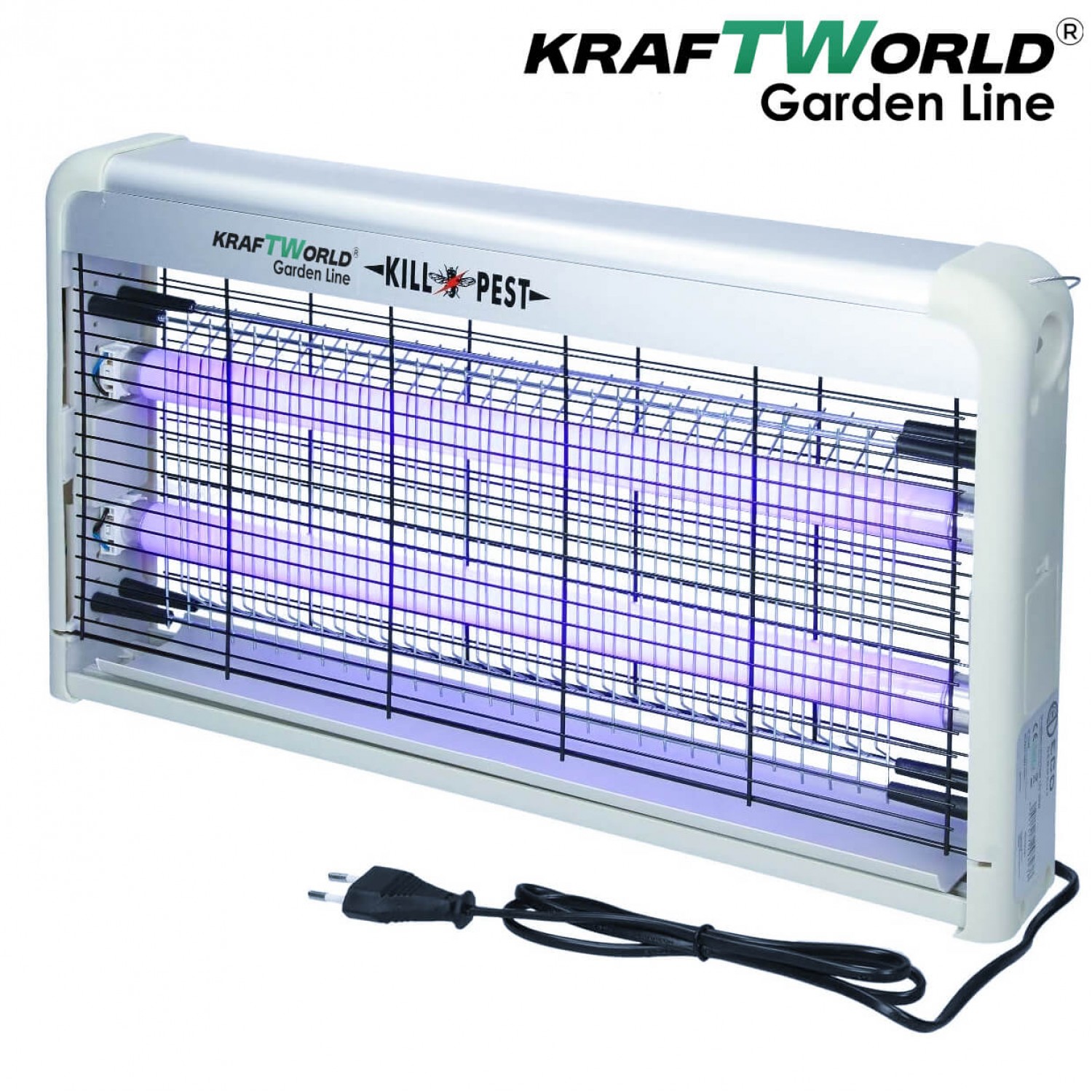 Λάμπα UV Αντικουνουπική KraftWorld 60W Κάλυψη έως 100m² – Χωρίς Χημικά, Ιδανική για Εσωτερικούς Χώρους