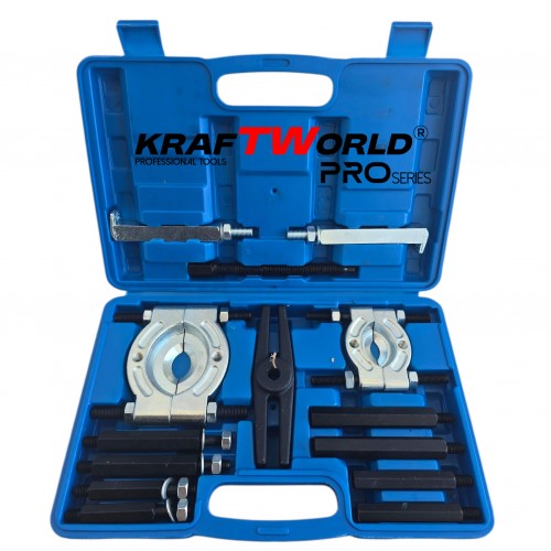 Σετ για Αφαίρεση Ρουλεμάν & Τροχαλιών KraftWorld Pro – 30–70 mm, 14 Τεμάχια