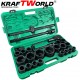 Σετ 26 τεμ. KraftWorld  3/4″ & 1″ με κρουστικά καρυδάκια 21–65 mm