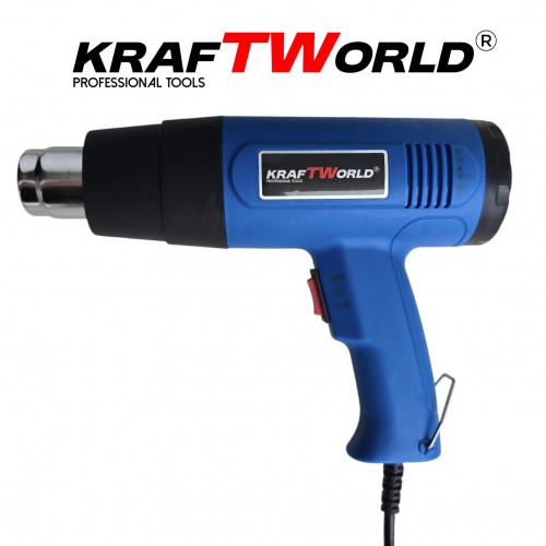Πιστόλι Θερμού Αέρα KraftWorld KW-2678 – 1350W, 50°C–600°C, 300–500 l/min