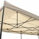 Πολυτελές Κιόσκι KraftWorld 3×4,5 m με Premium Μπεζ Κάλυμμα & Πτυσσόμενη Κατασκευή