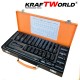 Σετ Κρουστικά Καρυδάκια KraftWorld 27 τεμ. – 1/2″ με Προέκταση & Αρθρωτό