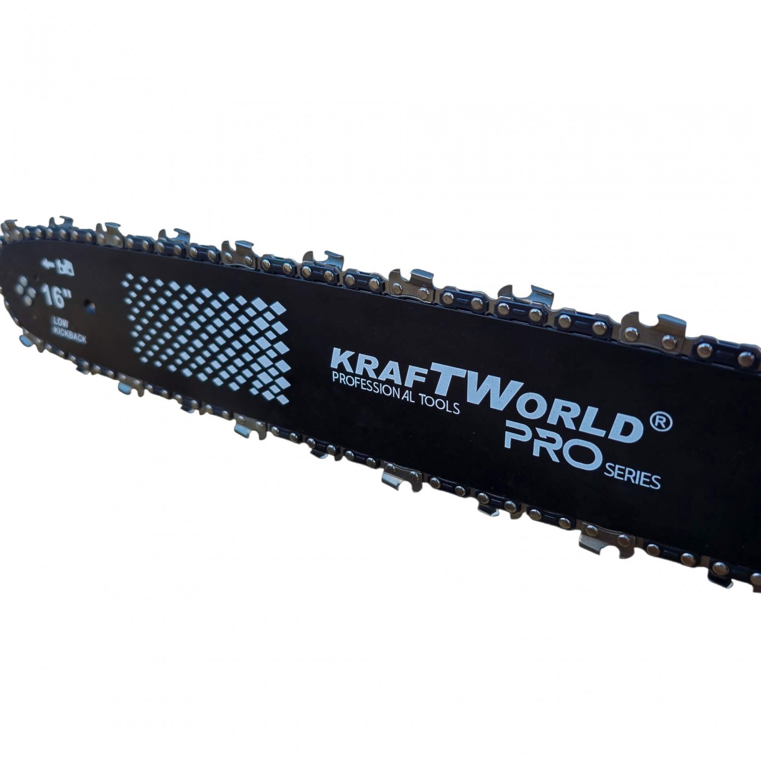 Ασύρματο Αλυσοπρίονο Kraftworld PRO 42V (2×21V) – 16″, Brushless, 2 Αλυσίδες