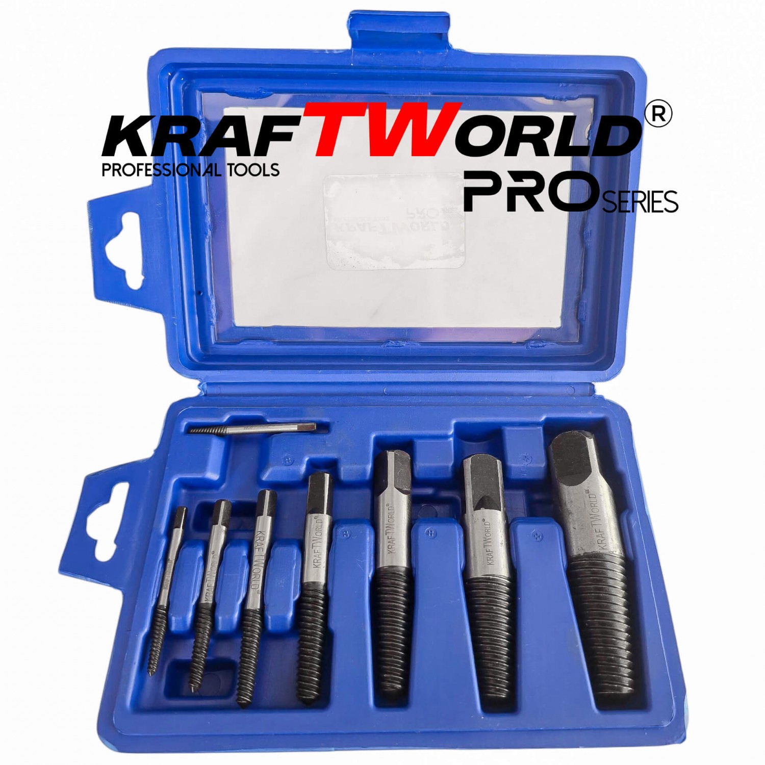 Σετ Εξολκέων Kraftworld PRO Series – 8 Τεμάχια για Μπουλόνια και Σπαστά Εξαρτήματα Υδραυλικών