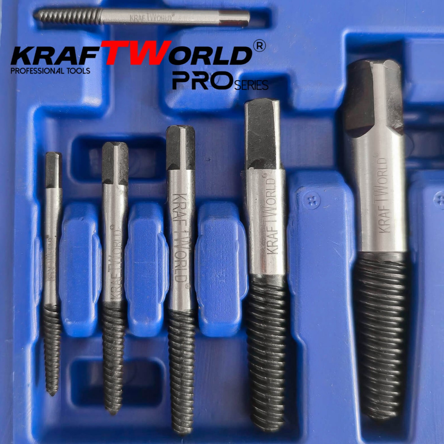 Σετ Εξολκέων Kraftworld PRO Series – 8 Τεμάχια για Μπουλόνια και Σπαστά Εξαρτήματα Υδραυλικών
