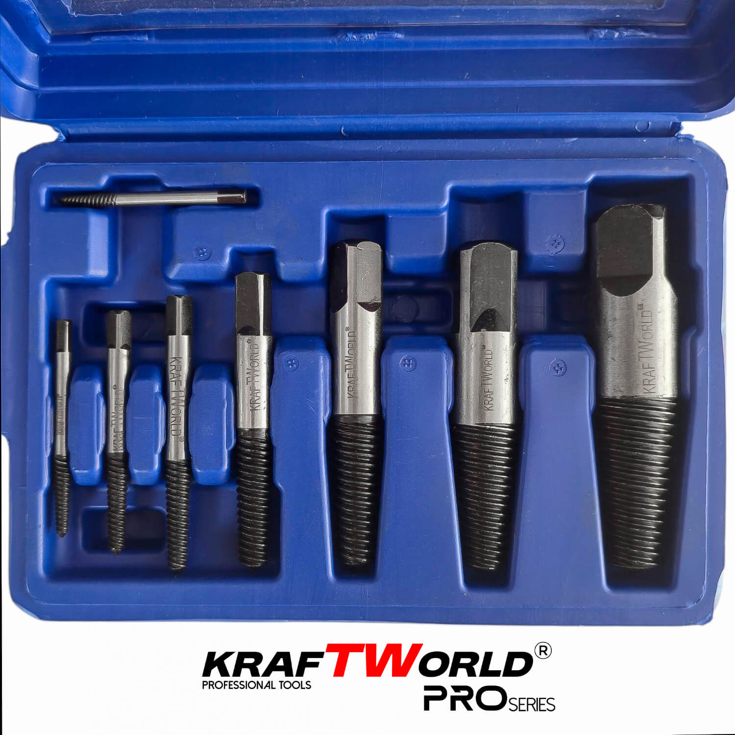 Σετ Εξολκέων Kraftworld PRO Series – 8 Τεμάχια για Μπουλόνια και Σπαστά Εξαρτήματα Υδραυλικών