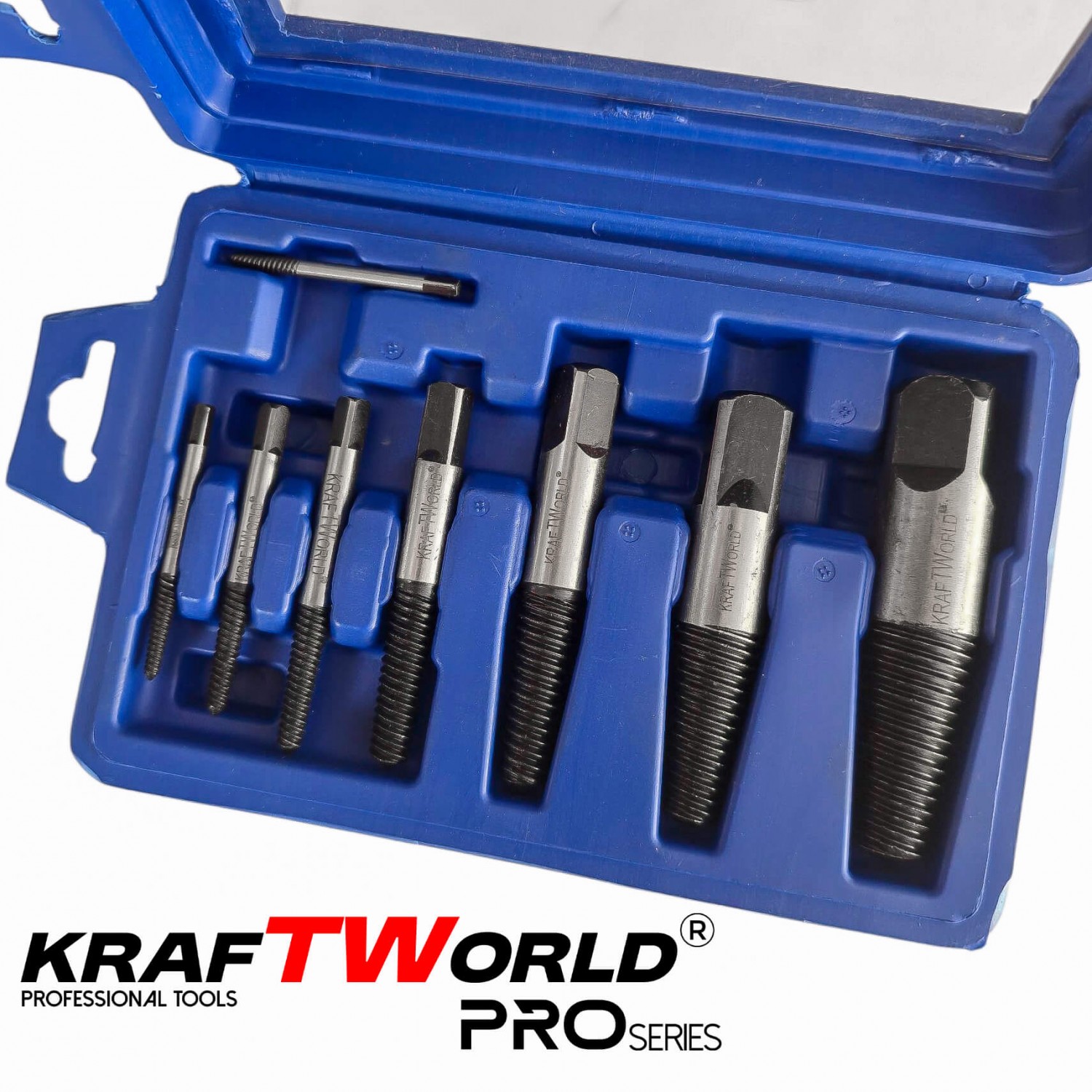 Σετ Εξολκέων Kraftworld PRO Series – 8 Τεμάχια για Μπουλόνια και Σπαστά Εξαρτήματα Υδραυλικών