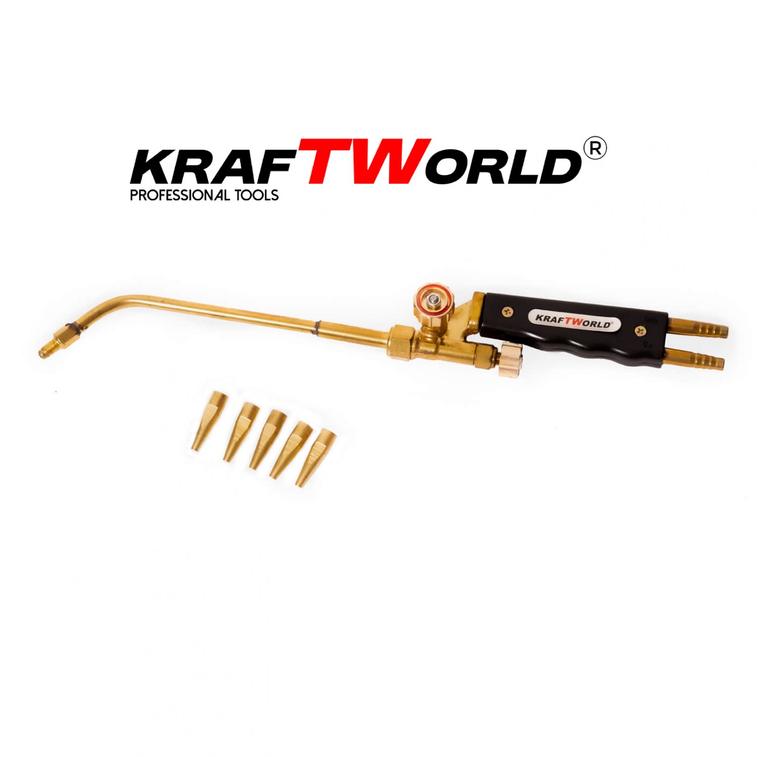 Φλόγιστρο Οξυγόνου – Προπανίου Kraftworld 400mm με Σετ Μπεκ 1–5
