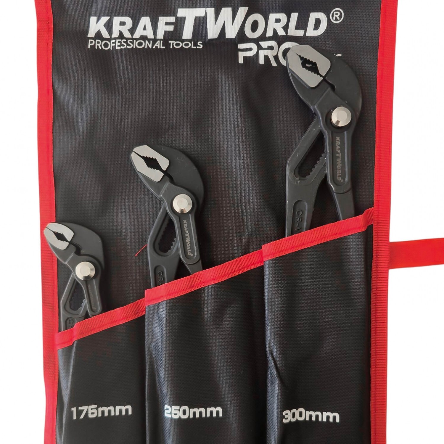 Σετ Πένσες Τύπου Γκαργί Kraftworld PRO Series – 3 Τεμάχια (175mm / 250mm / 300mm)